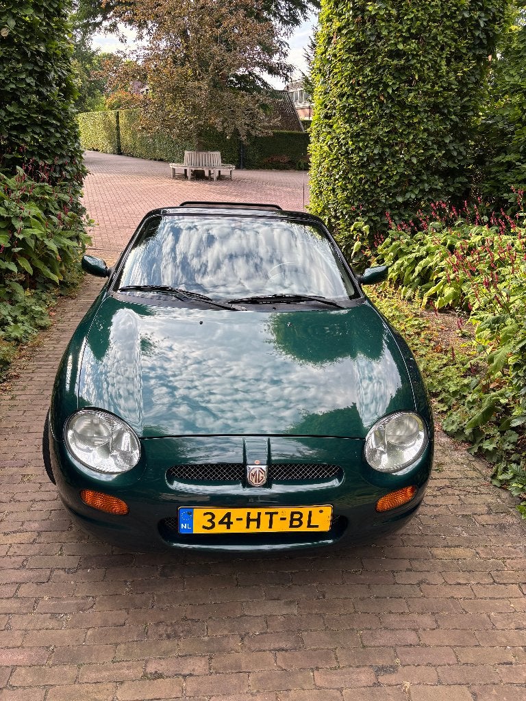MG F 1.8 I 1999 British Racing Green altijd binnengestald, Auto's, MG, Achterwielaandrijving, Zwart, 4 cilinders, Cabriolet