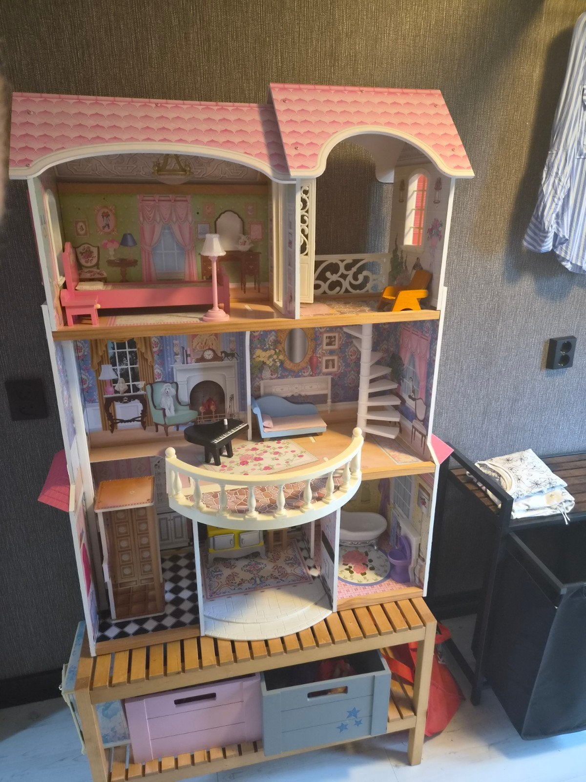 Poppenhuis, Kinderen en Baby's, Speelgoed | Poppenhuizen, Poppenhuis, Ophalen