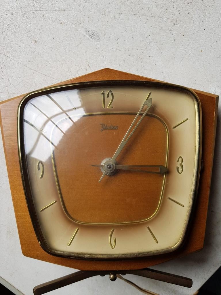 Vintage Junghans klok, jaren '50/'60, Ophalen of Verzenden