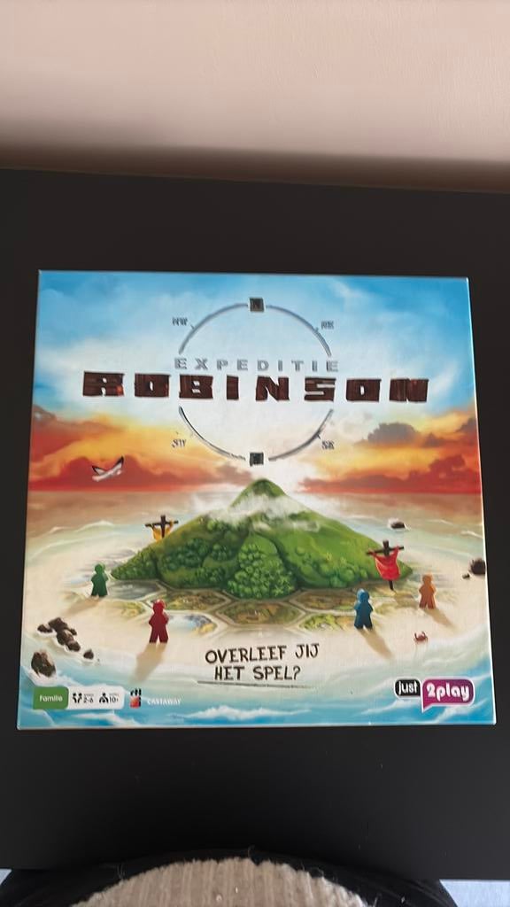 Spel expeditie robinson, Ophalen, Zo goed als nieuw