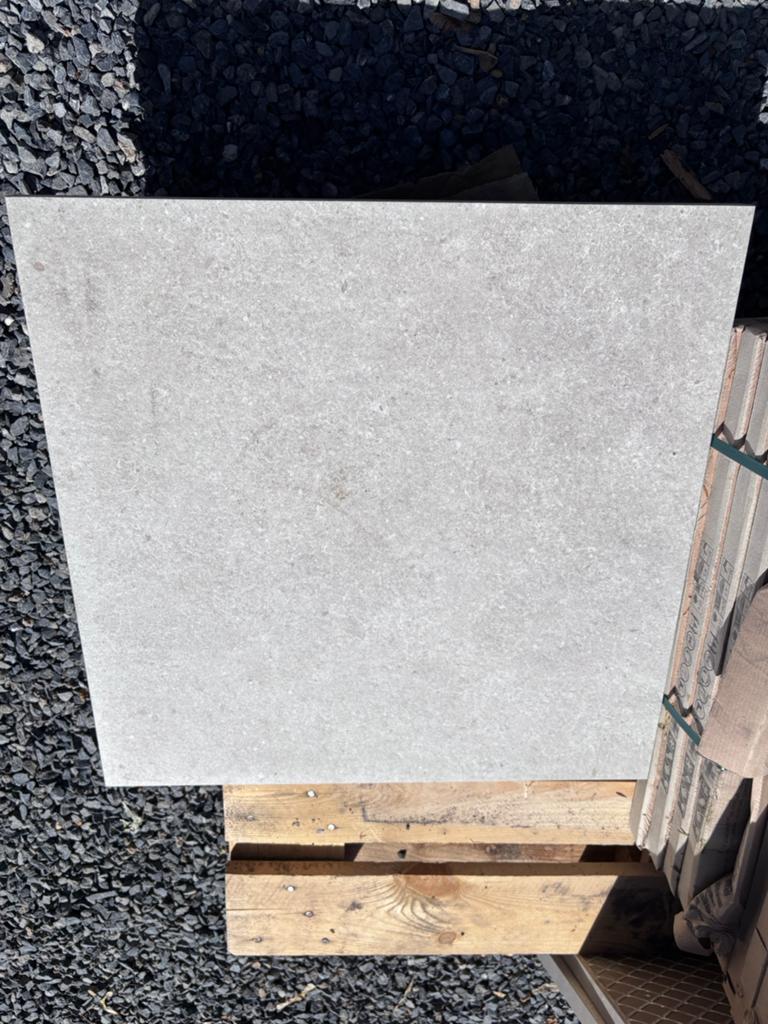 Gardenlux Ravello Silver 60x60x3 - Keramische Tegels, Tuin en Terras, Ophalen, Keramiek, Zo goed als nieuw, Minder dan 5 m²