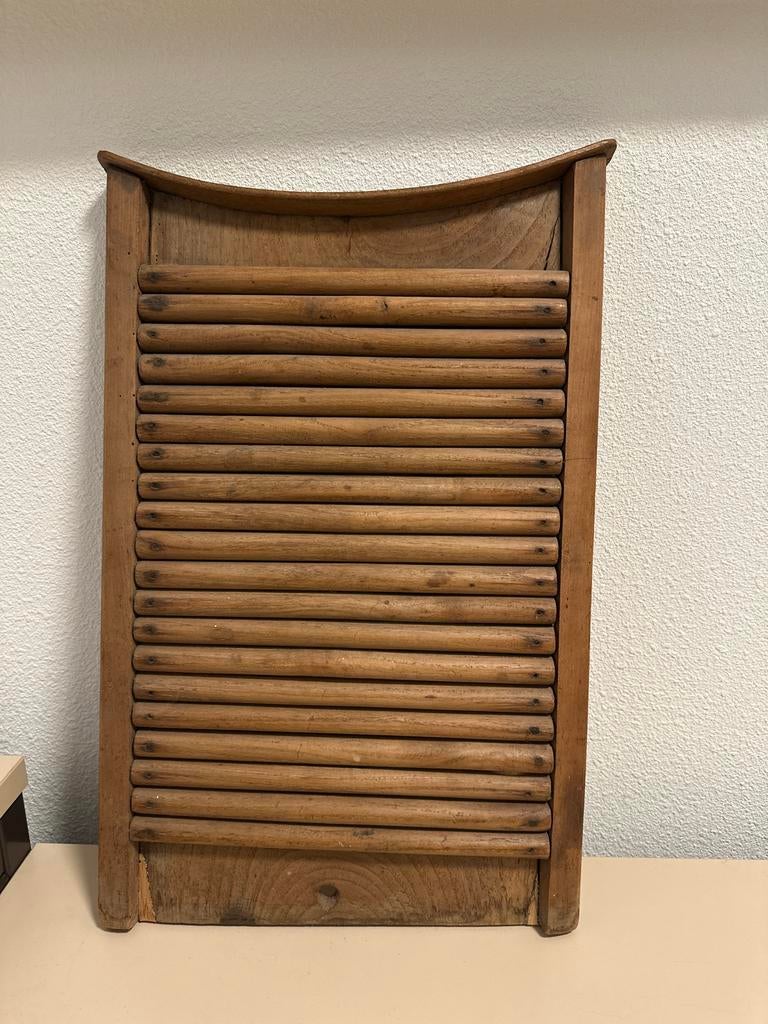 Authentiek houten wasbord - Decoratief en uniek, Ophalen of Verzenden