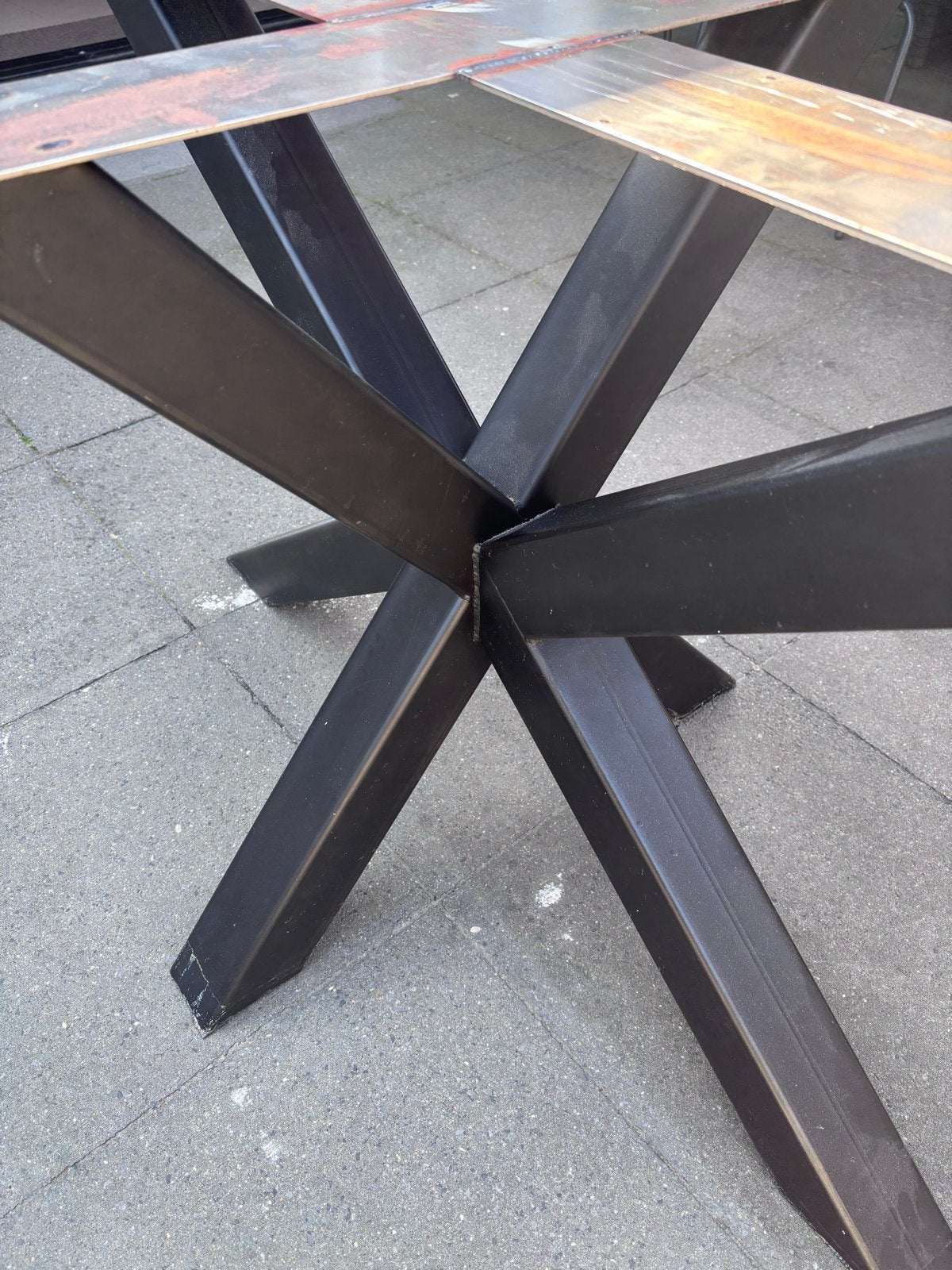 Stalen Matrix Tafelpoot - 110x70x73,5 cm, Ophalen, Tafelpoot, 100 tot 150 cm, Nieuw
