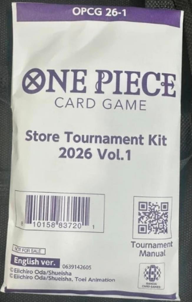One Piece Tournament TCG Sealed packs Kit Vol 1 2026, Ophalen of Verzenden, Nieuw