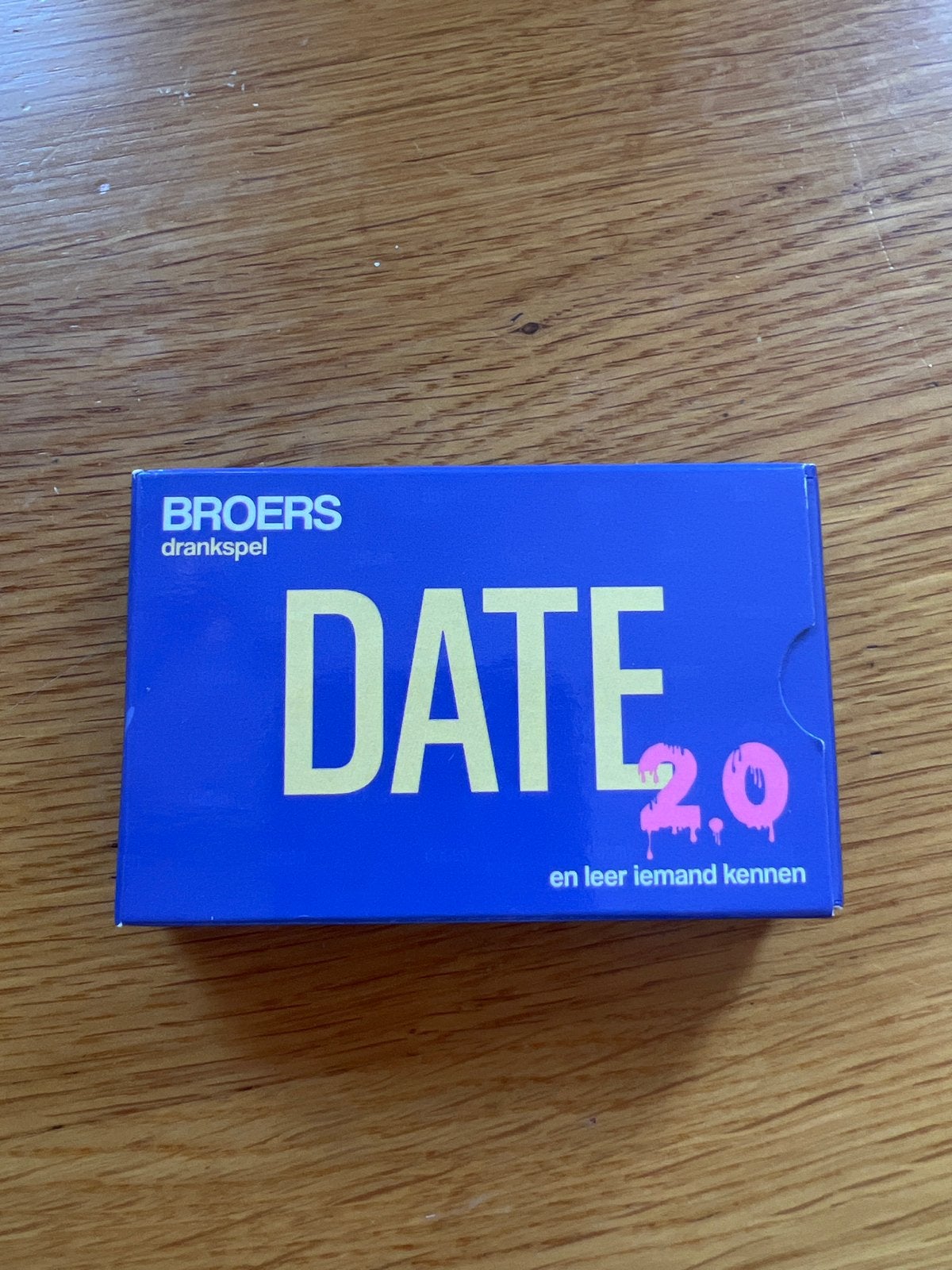 Broers Drankspel: Date or Die 2.0, Hobby en Vrije tijd, Drie of vier spelers, Ophalen of Verzenden, Zo goed als nieuw