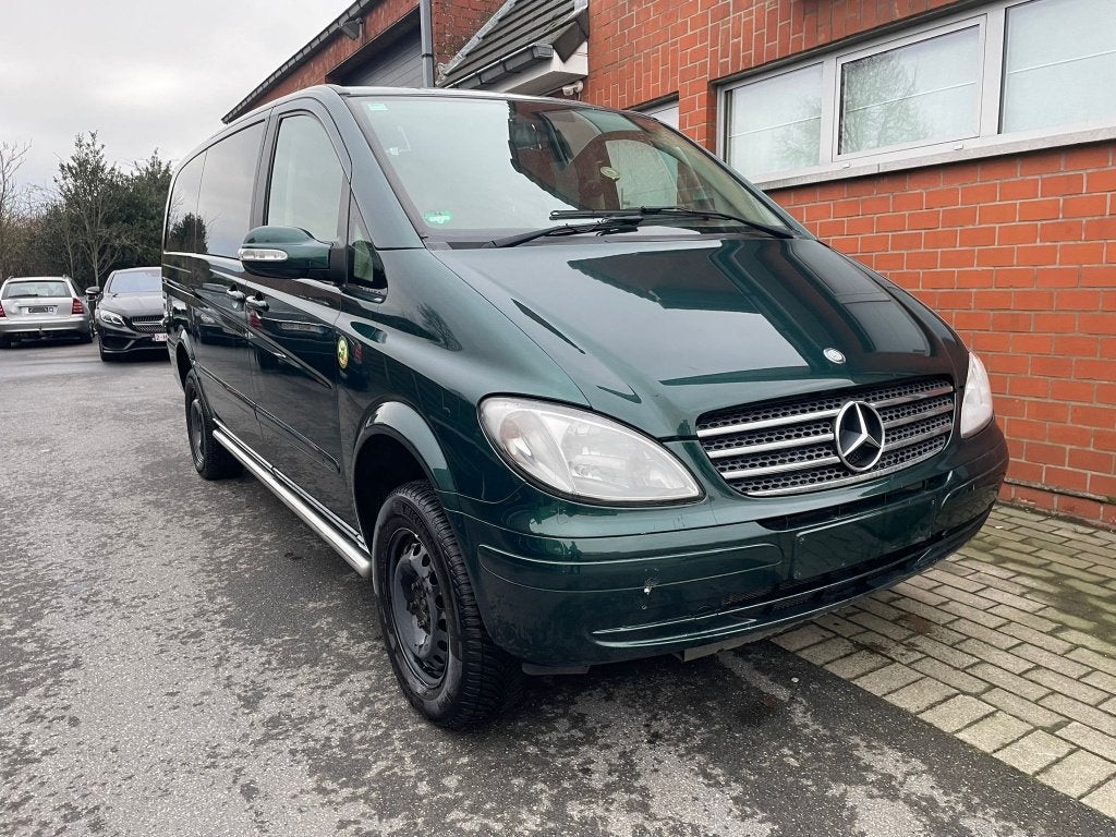 4x4 mercedes viano, Auto's, Automaat, Stof, Beige, 4 cilinders
