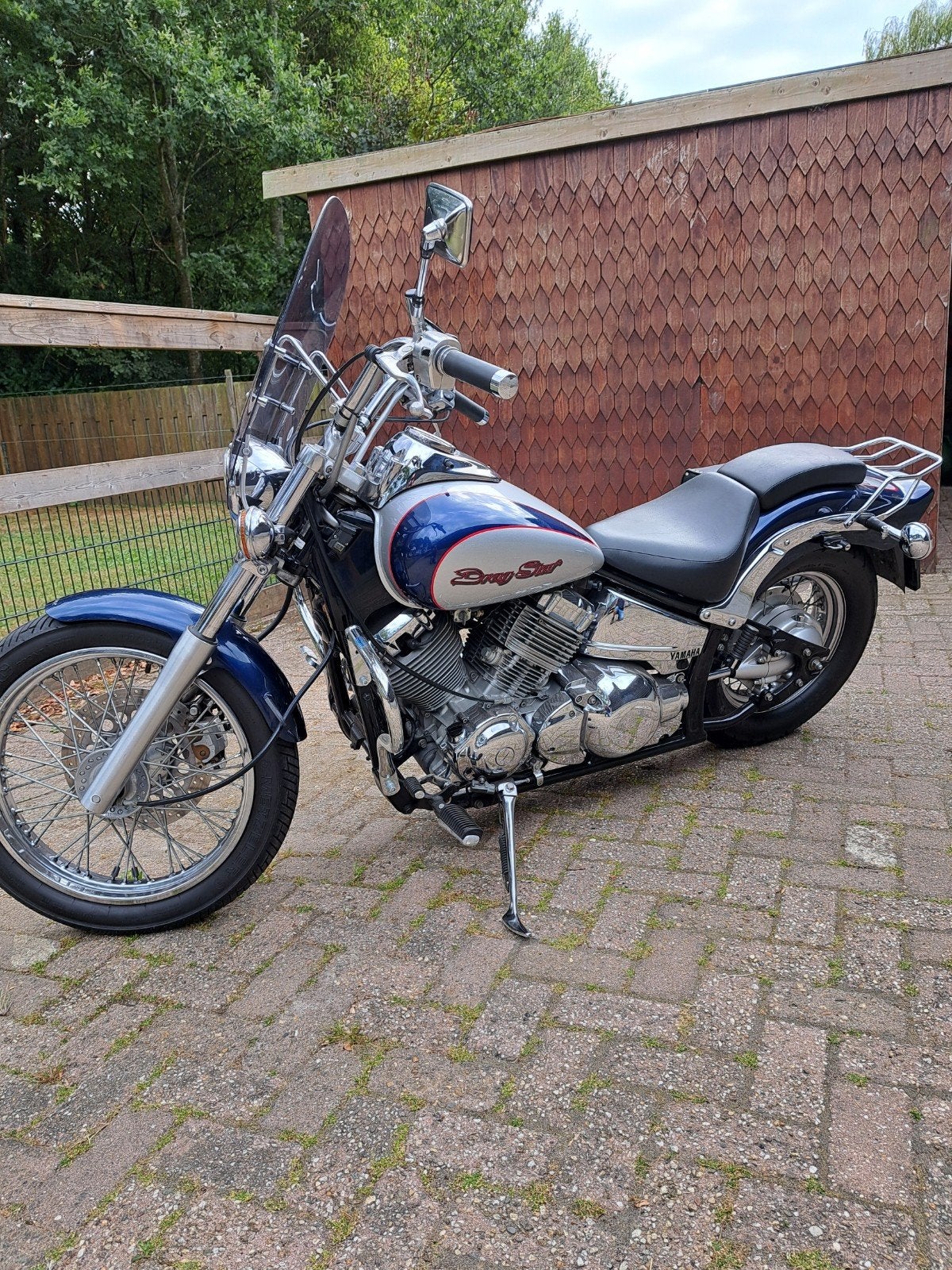 yamaha dragstar 650, Ophalen
