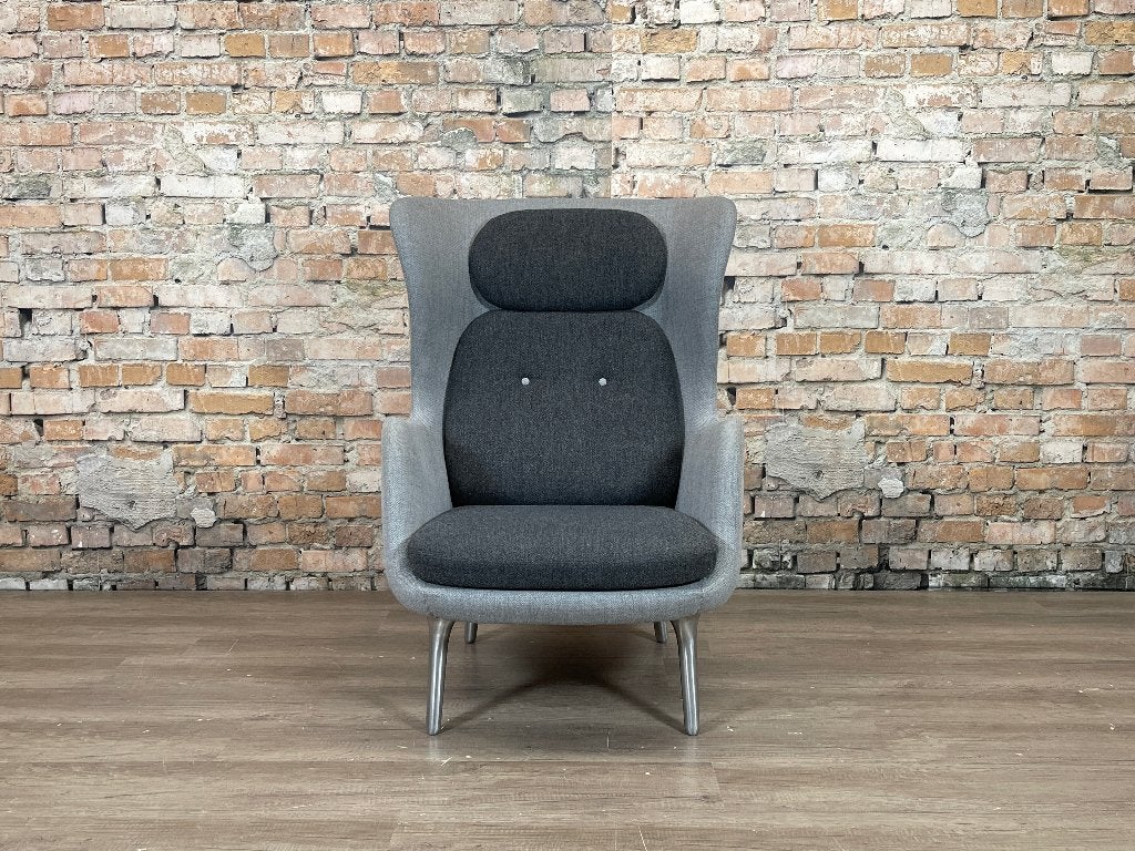 Fritz Hansen Ro Chair bij TheReSales, Huis en Inrichting, Ophalen, Design, 75 tot 100 cm, Zo goed als nieuw