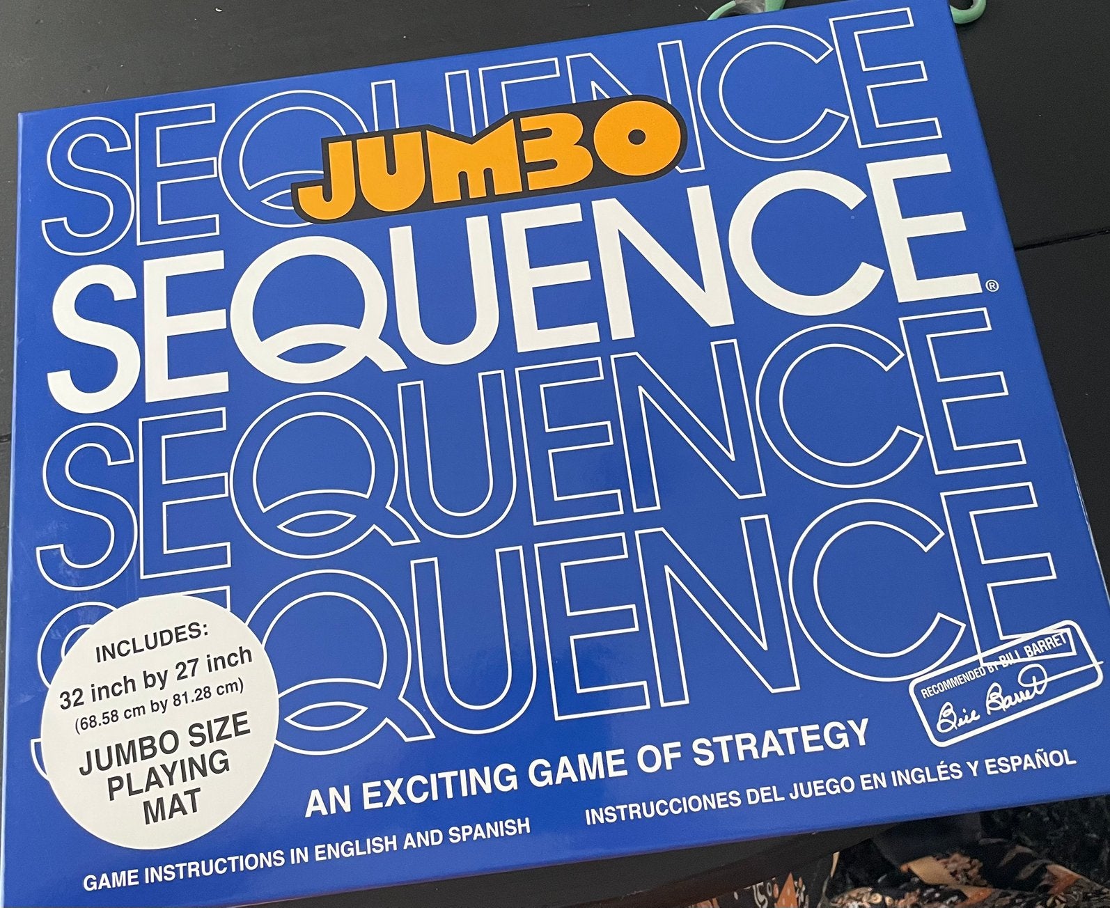 Jumbo Sequence Bordspel - Strategisch Kaartspel, Hobby en Vrije tijd, Drie of vier spelers, Ophalen of Verzenden, Zo goed als nieuw