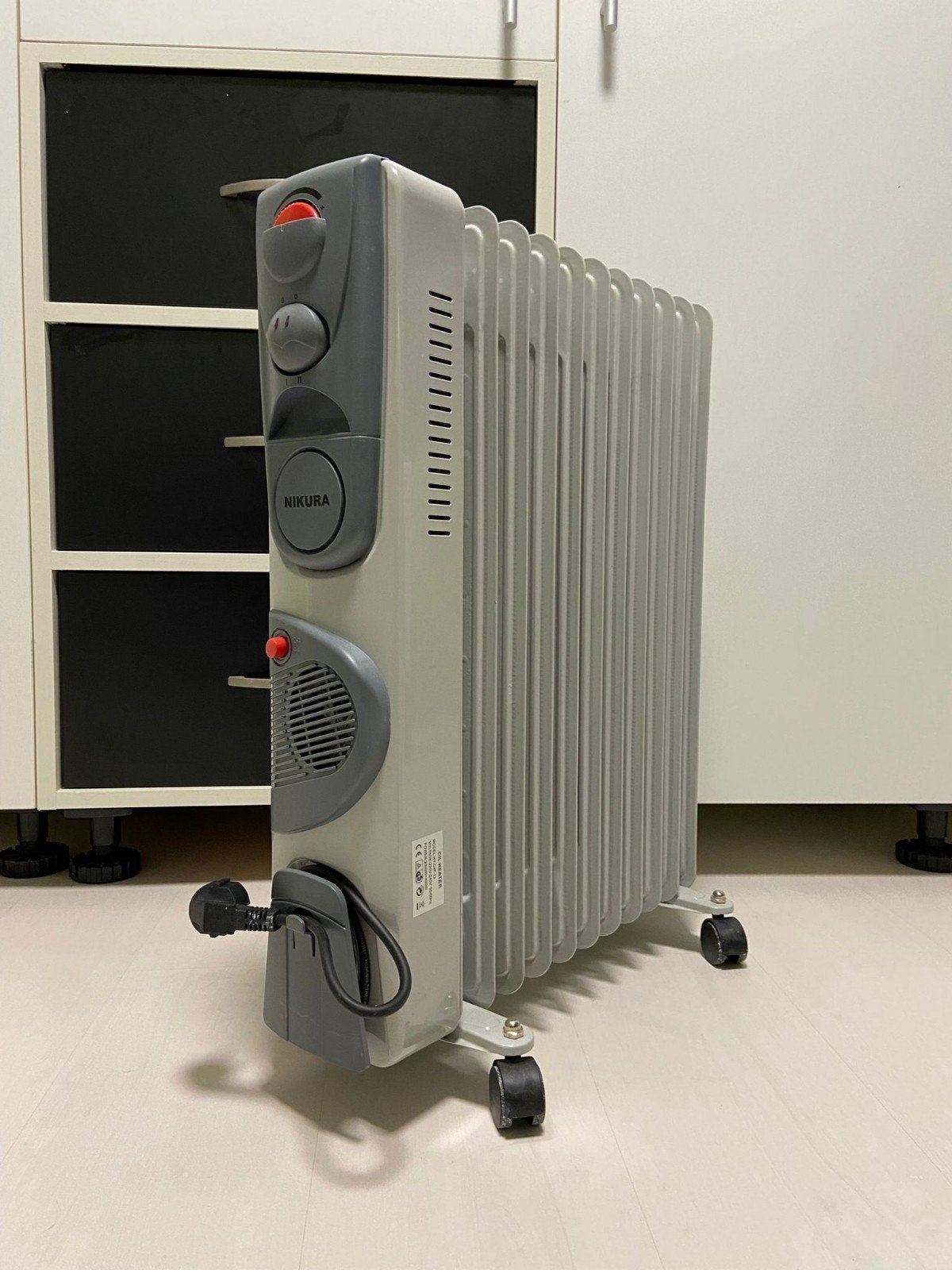 Olieradiator elektrisch 2500W., Ophalen, Zo goed als nieuw, Radiator