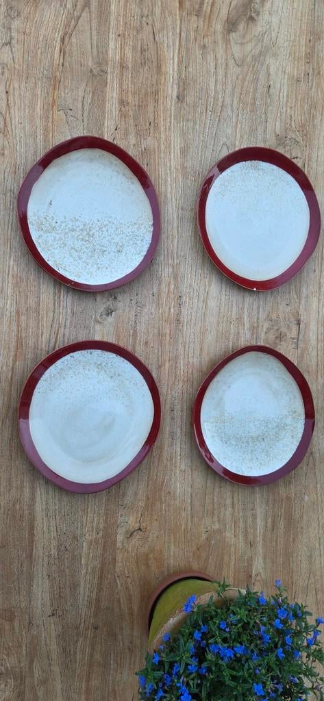 4 HKliving dinerborden, 29 cm, Huis en Inrichting, Keuken | Servies, Ophalen