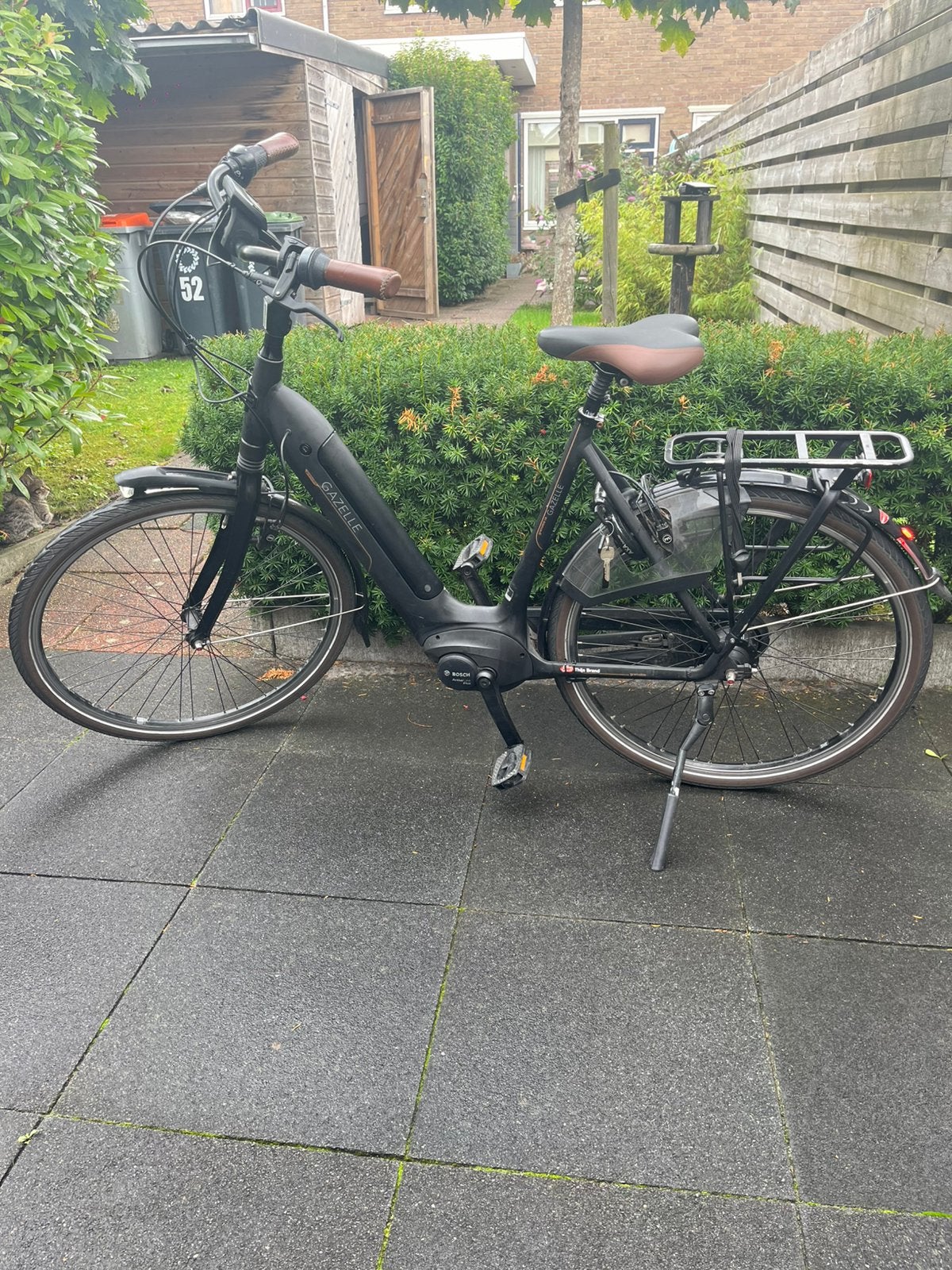 Gazelle Grenoble C8 electrische fiets, Fietsen en Brommers, 55 tot 59 cm, Ophalen, Zo goed als nieuw, Gazelle