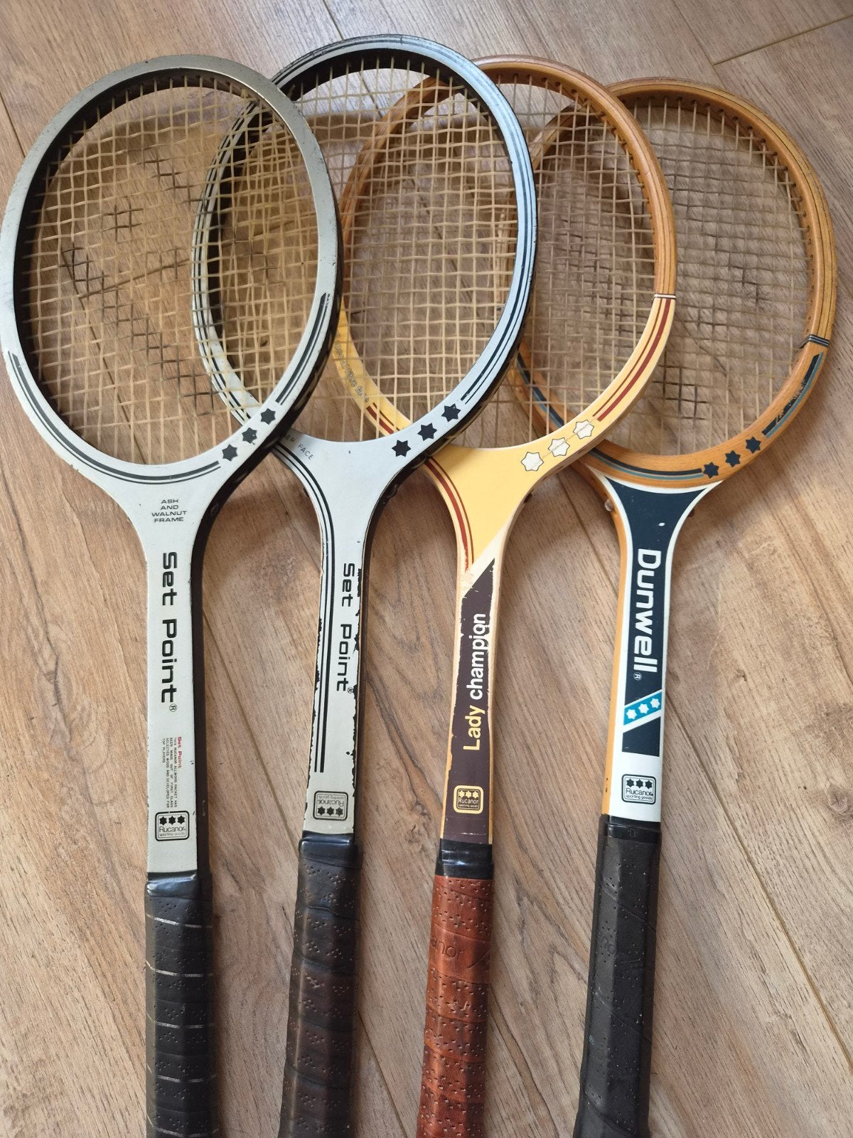 Vintage houten Tennisrackets, Ophalen of Verzenden, Gebruikt, Racket, Overige merken