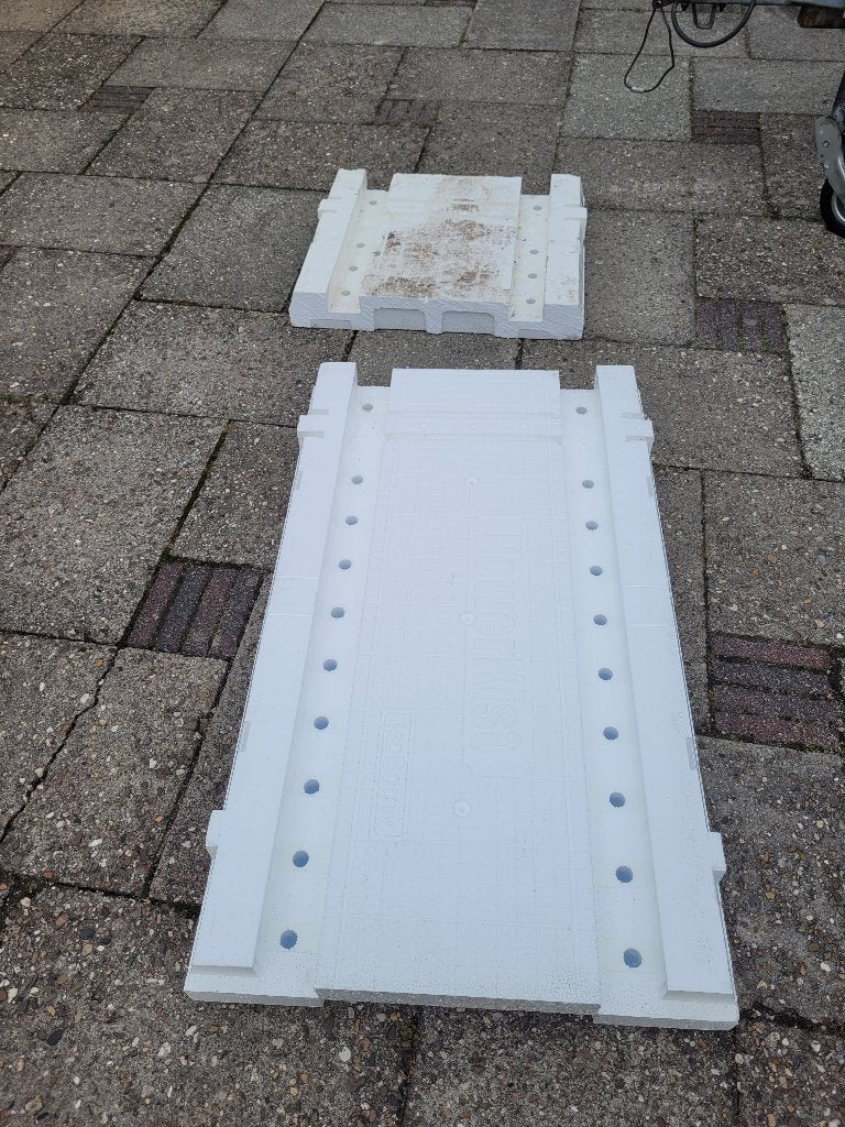 Powerkist bodem 350, Doe-het-zelf en Verbouw, Isolatie en Afdichting, Ophalen, 4 tot 8 cm, Zo goed als nieuw, 15 m² of meer