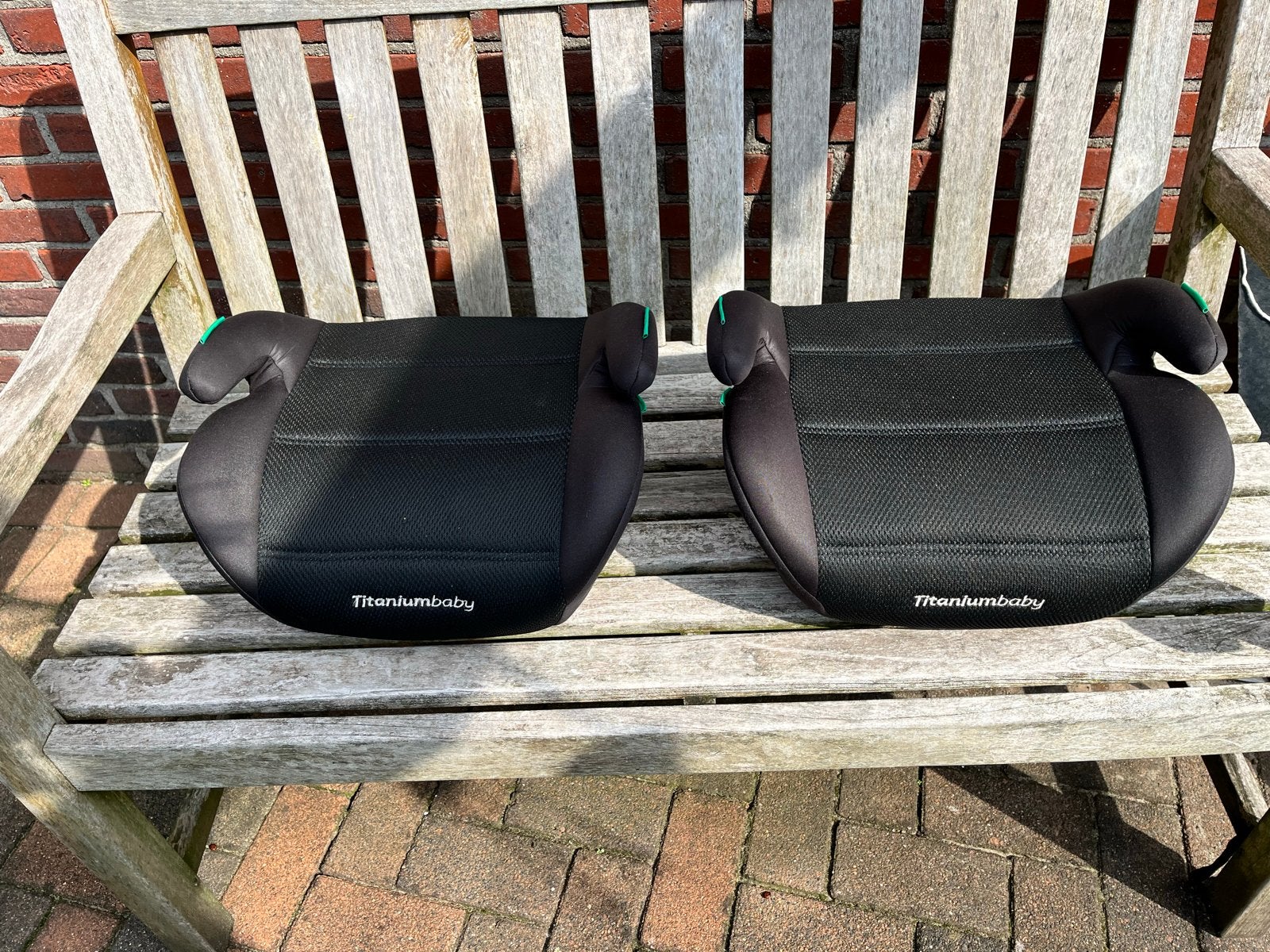 Titaniumbaby zitverhoger - set van 2, Overige merken, 15 t/m 36 kg, Ophalen of Verzenden, Gebruikt