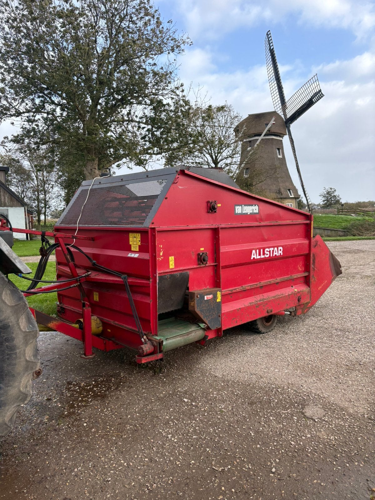 Allstar blokkenwagen/ strautmann, Ophalen, Voertechniek