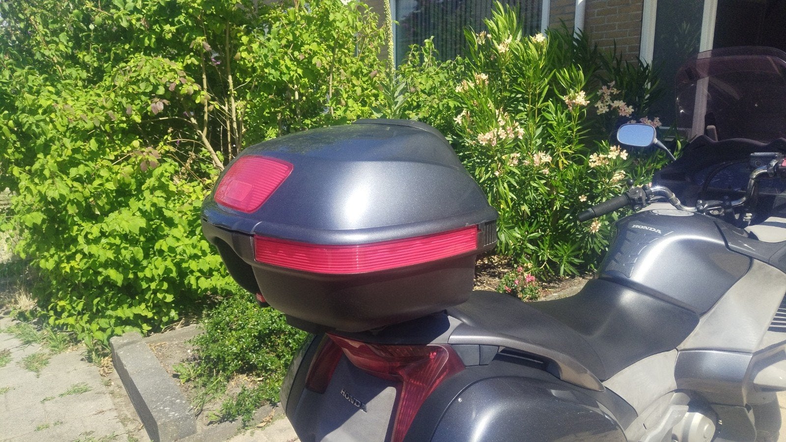 Topkoffer Honda Deauville 700 - Gebruikt, Ophalen, Gebruikt