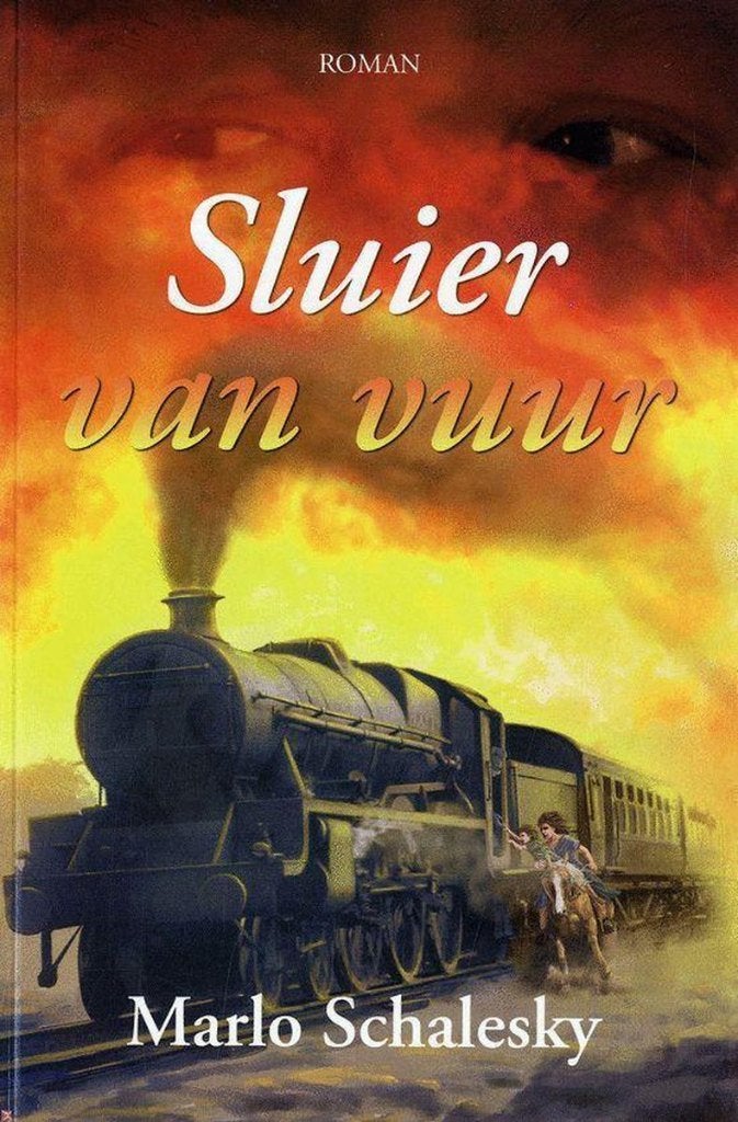 Marlo Schalesky Sluier van vuur., Ophalen of Verzenden, Gelezen