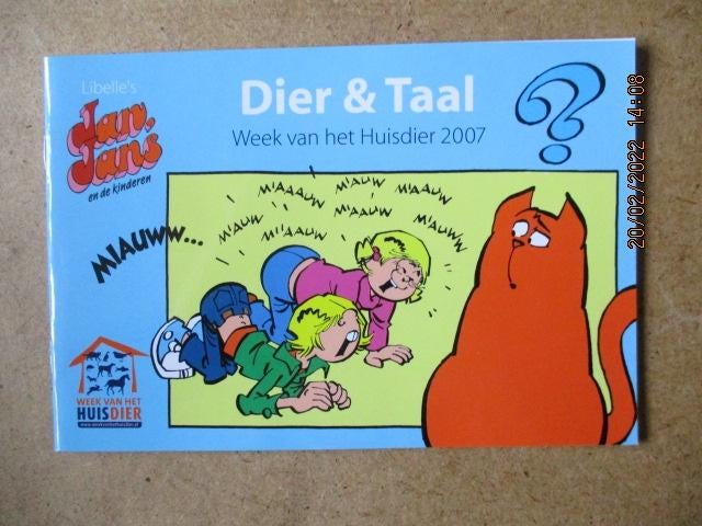 adv5737 jan jans en de kinderen oblong 1, Boeken, Stripboeken, Eén stripboek, Ophalen, Gelezen