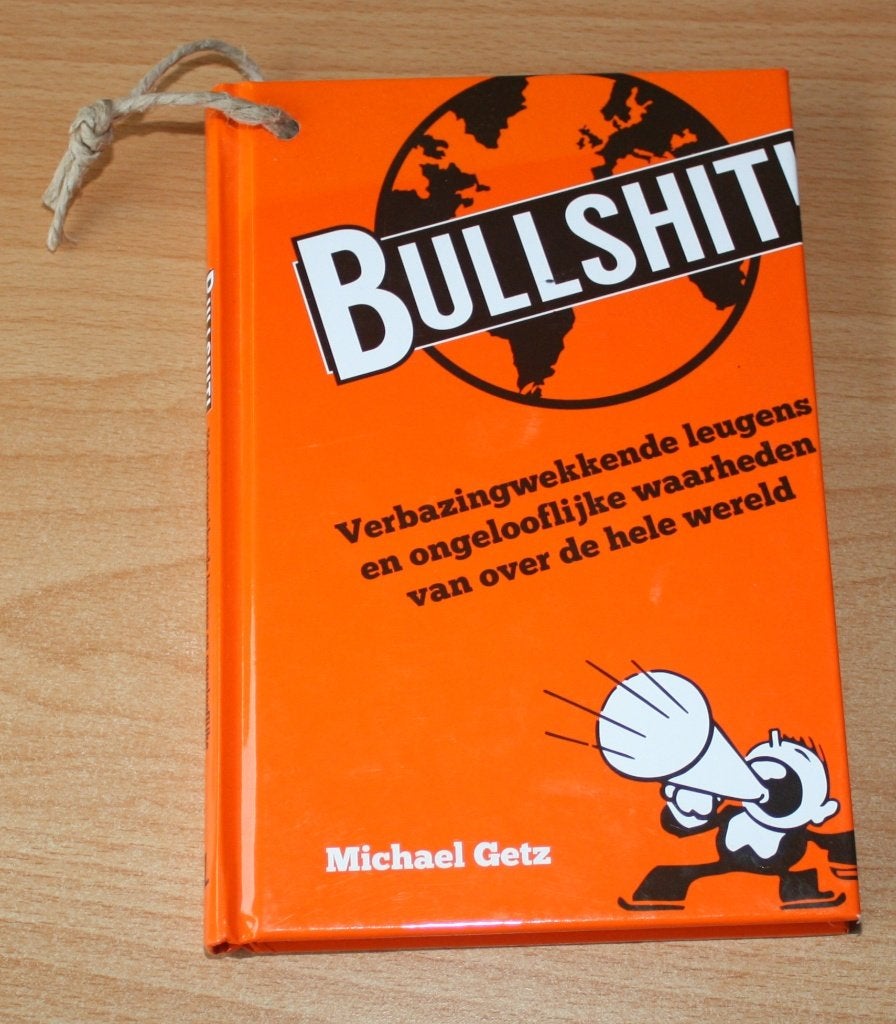 Bullshit, Michael Getz, Ophalen of Verzenden, Zo goed als nieuw, Verhalen