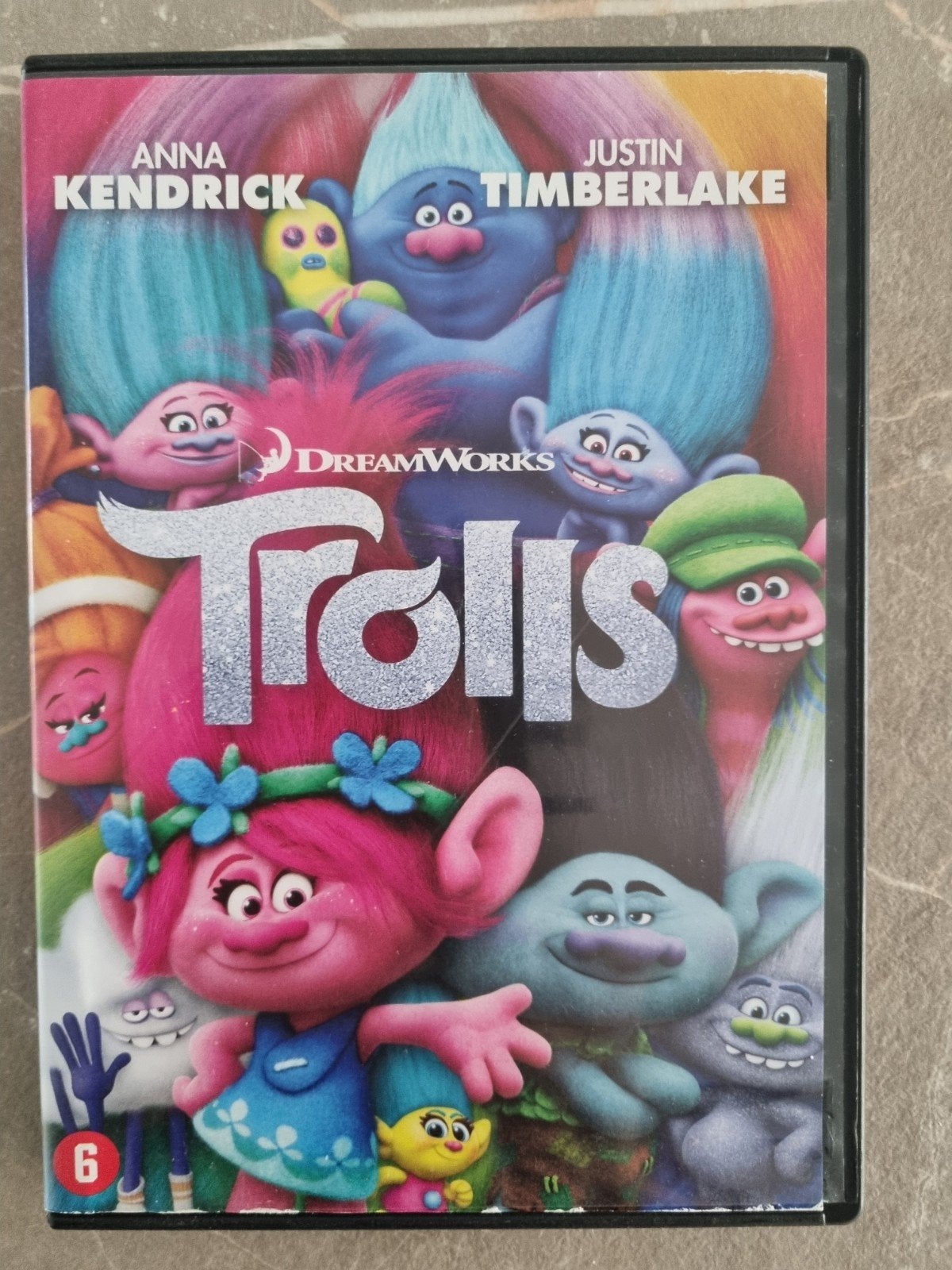 Trolls DVD - Familie animatiefilm met Anna Kendrick, Gebruikt, Ophalen of Verzenden, Vanaf 6 jaar, Familie