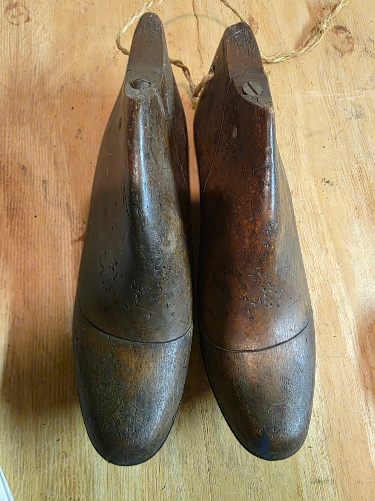 Antieke houten schoenleesten, Ophalen of Verzenden