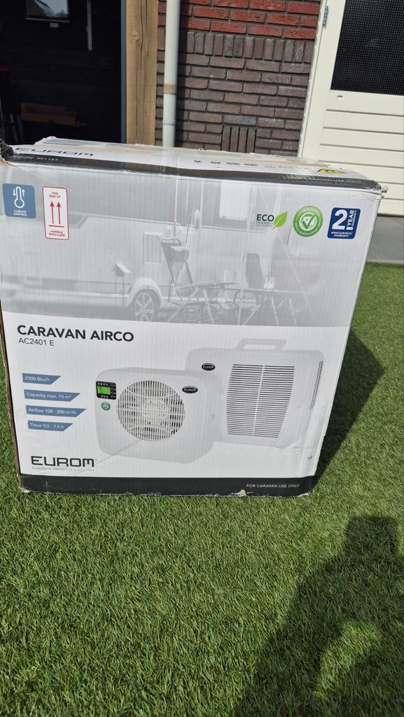 Eurom Caravan Airco AC2401 E, Caravans en Kamperen, Caravan accessoires, Ophalen, Nieuw