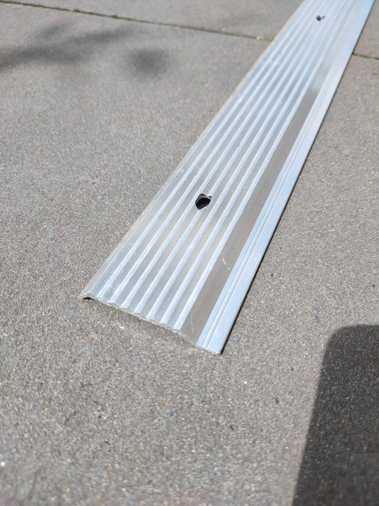 Knelstrip Roval aluminium 2,5m voor EPDM, Ophalen, Overige materialen, Zwart, Overige typen