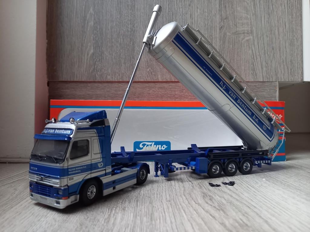 Van benthum woudenberg bulk tekno volvo, Hobby en Vrije tijd, Modelauto's | 1:50, Ophalen of Verzenden, Bus of Vrachtwagen, Tekno