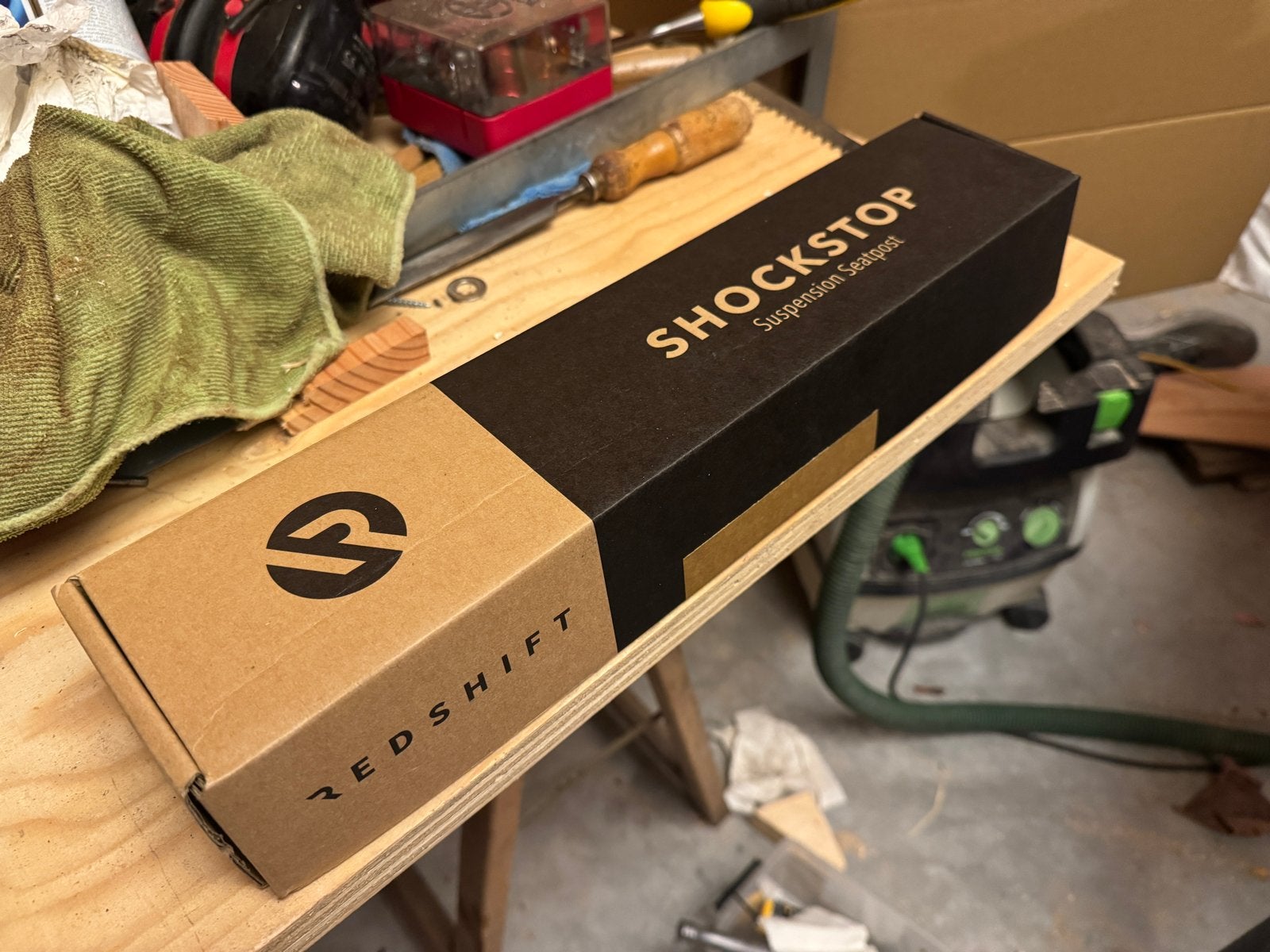 Redshift Shockstop Geveerde Zadelpen 31.6x350mm, Ophalen, Overige typen, Nieuw, Gravelbike