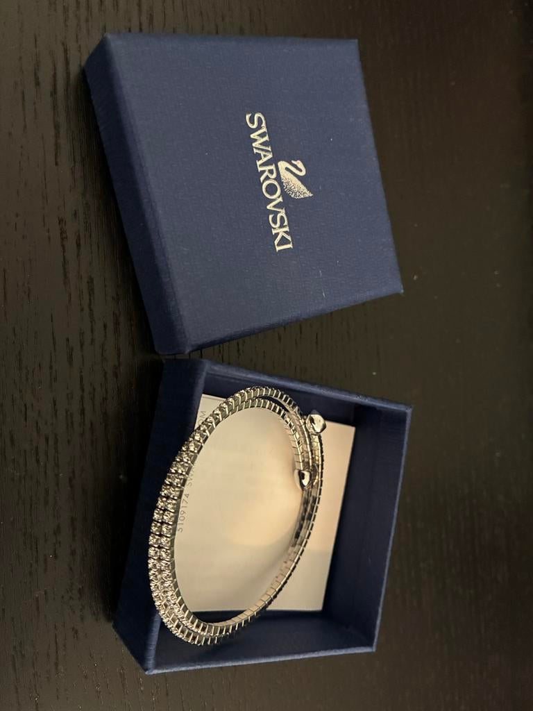 Swarovski Armband met Kristallen, Met kristal, Overige materialen, Ophalen of Verzenden, Zo goed als nieuw