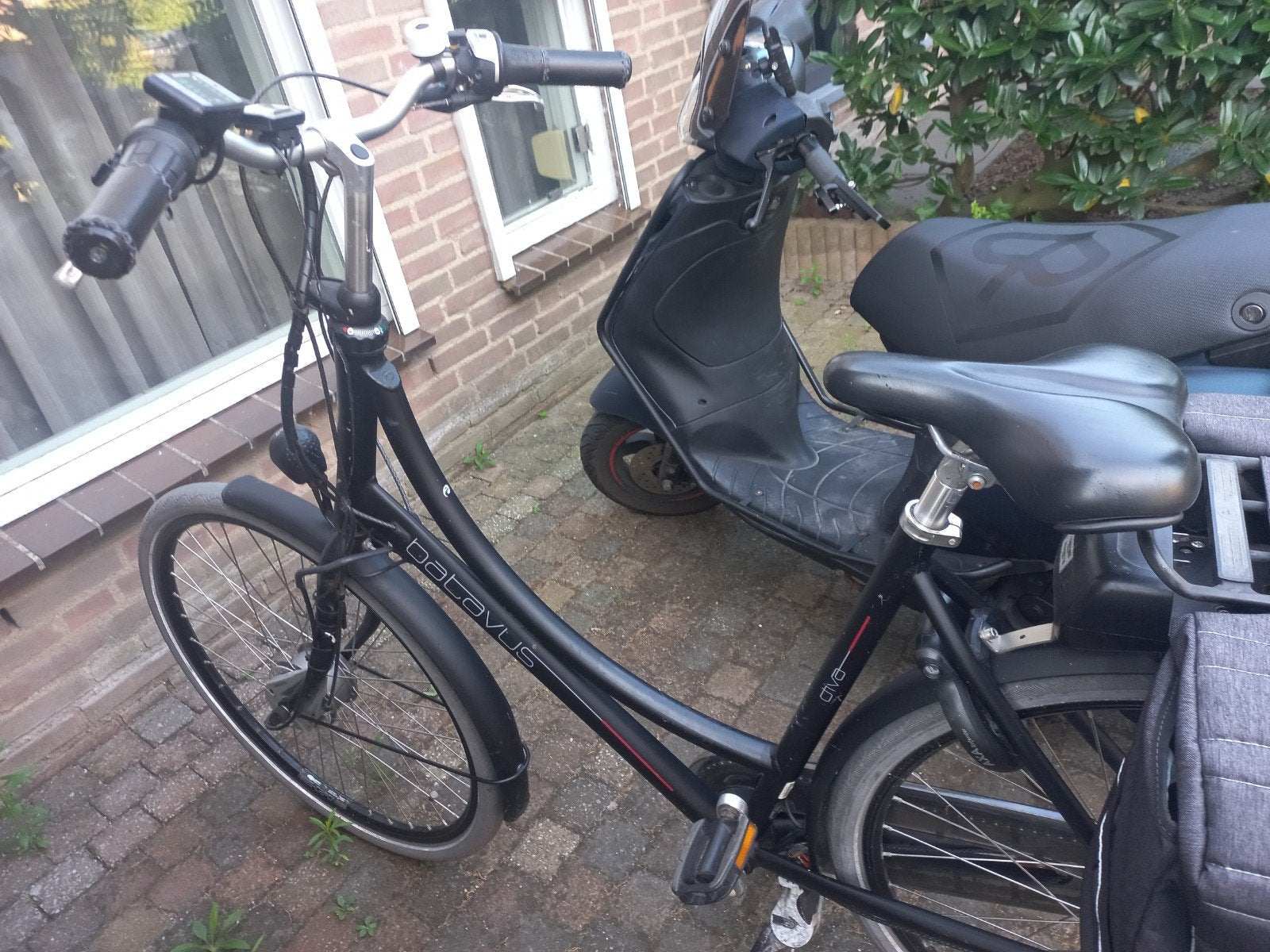 Batavus Diva elektrische fiets (opknapper), Fietsen en Brommers, Elektrische fietsen, Ophalen, Gebruikt, Batavus