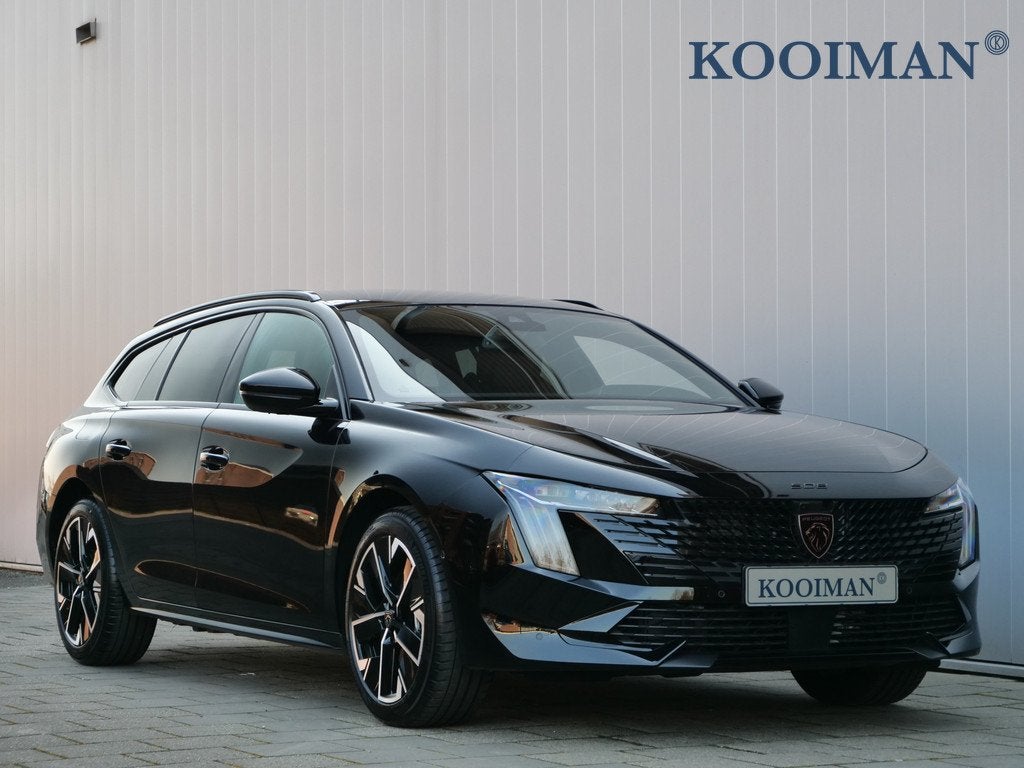 Peugeot 508 SW 1.6 Hybrid 180 e-EAT Allure 180 Pk Automaat N, Auto's, Peugeot, Gebruikt, Zwart, 4 cilinders, 179 pk