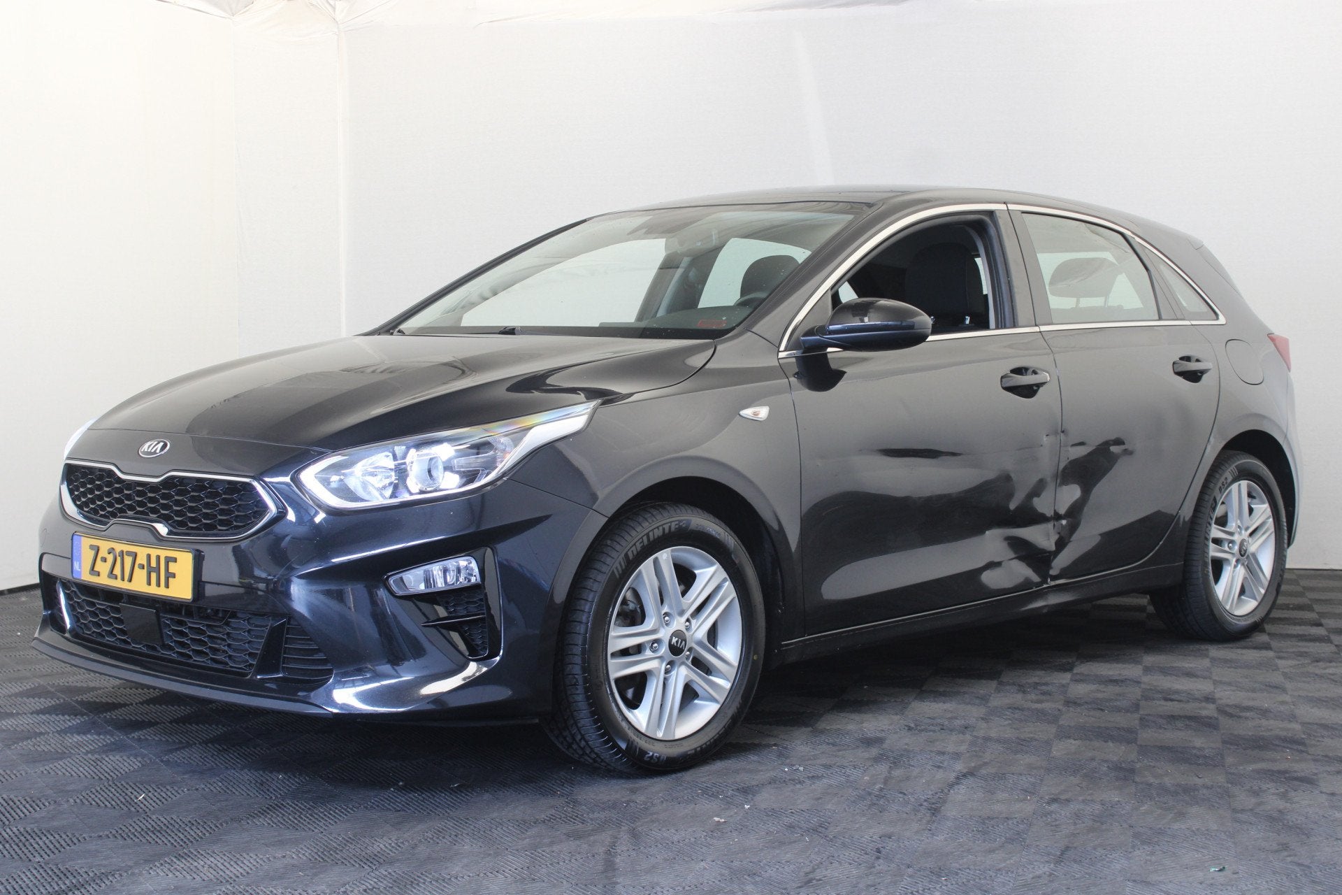Kia Ceed 1.6 CRDi MHEV DynamicPlusLine (bj 2021, automaat), 1345 kg, Stof, Gebruikt, Euro 6