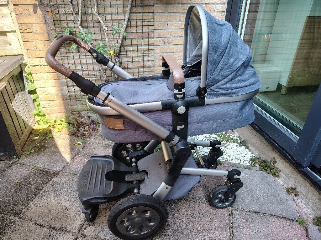 Joolz Day kinderwagen + wieg incl. alle accessoires, Gebruikt, Verstelbare duwstang, Ophalen, Kinderwagen