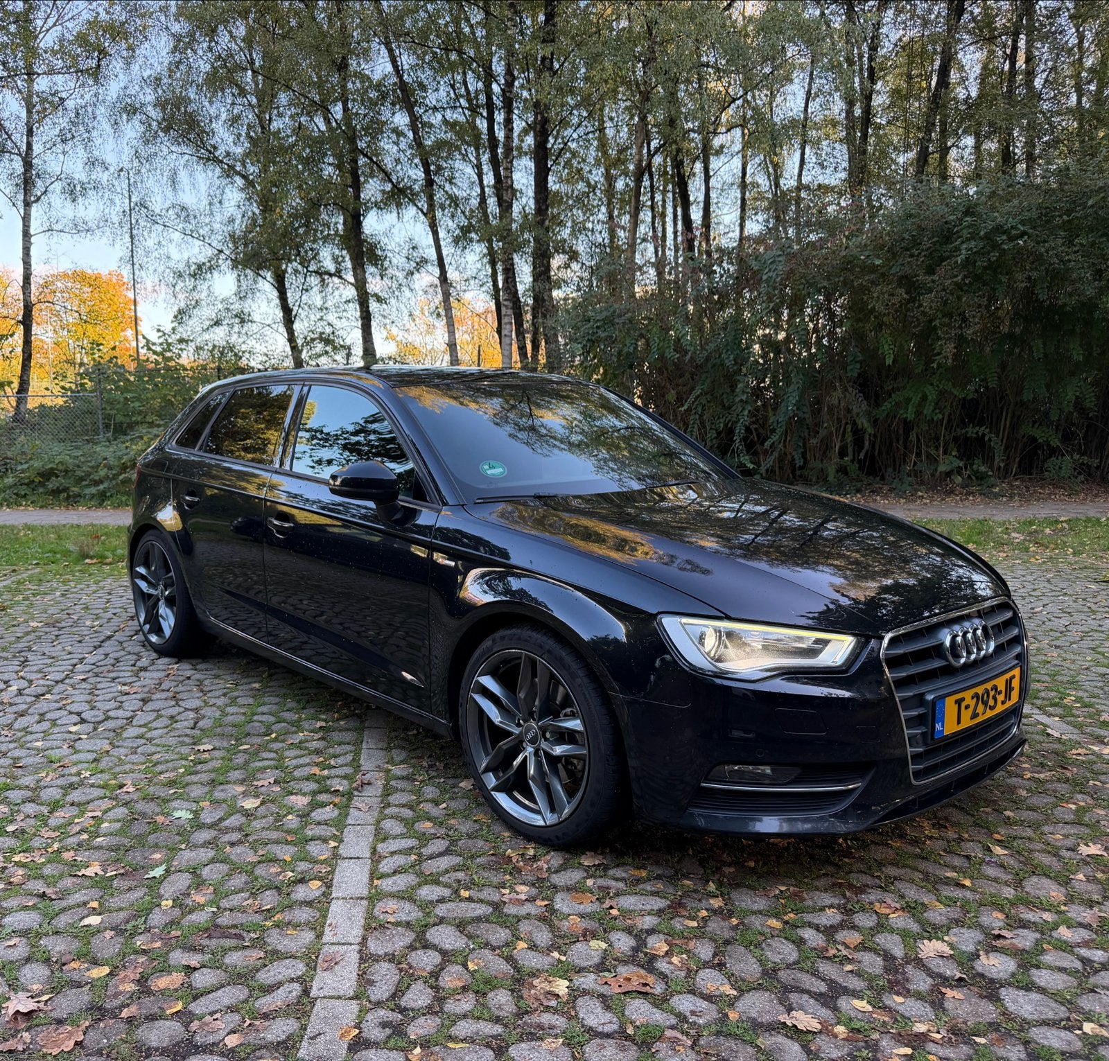 Audi A3 1.8 Tfsi Sportback Pro 3x S Line AUT/PANO 2013 Zwart, Auto's, Euro 5, Zwart, 4 cilinders, 179 pk