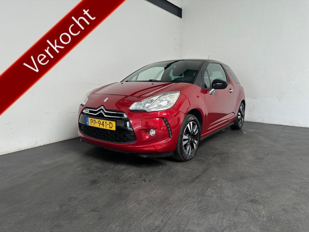 Citroën DS3 1.6 So Chic Climate. Elek. Pakket! (bj 2010), Voorwielaandrijving, Euro 5, 4 cilinders, Bedrijf