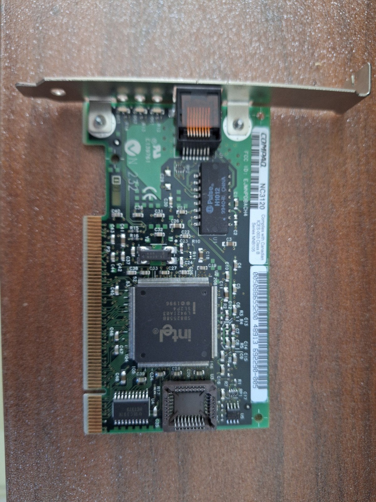 Compaq NC3120 Netwerkkaart - Intel Chipset, Ophalen of Verzenden, Gebruikt, Intern, Compaq