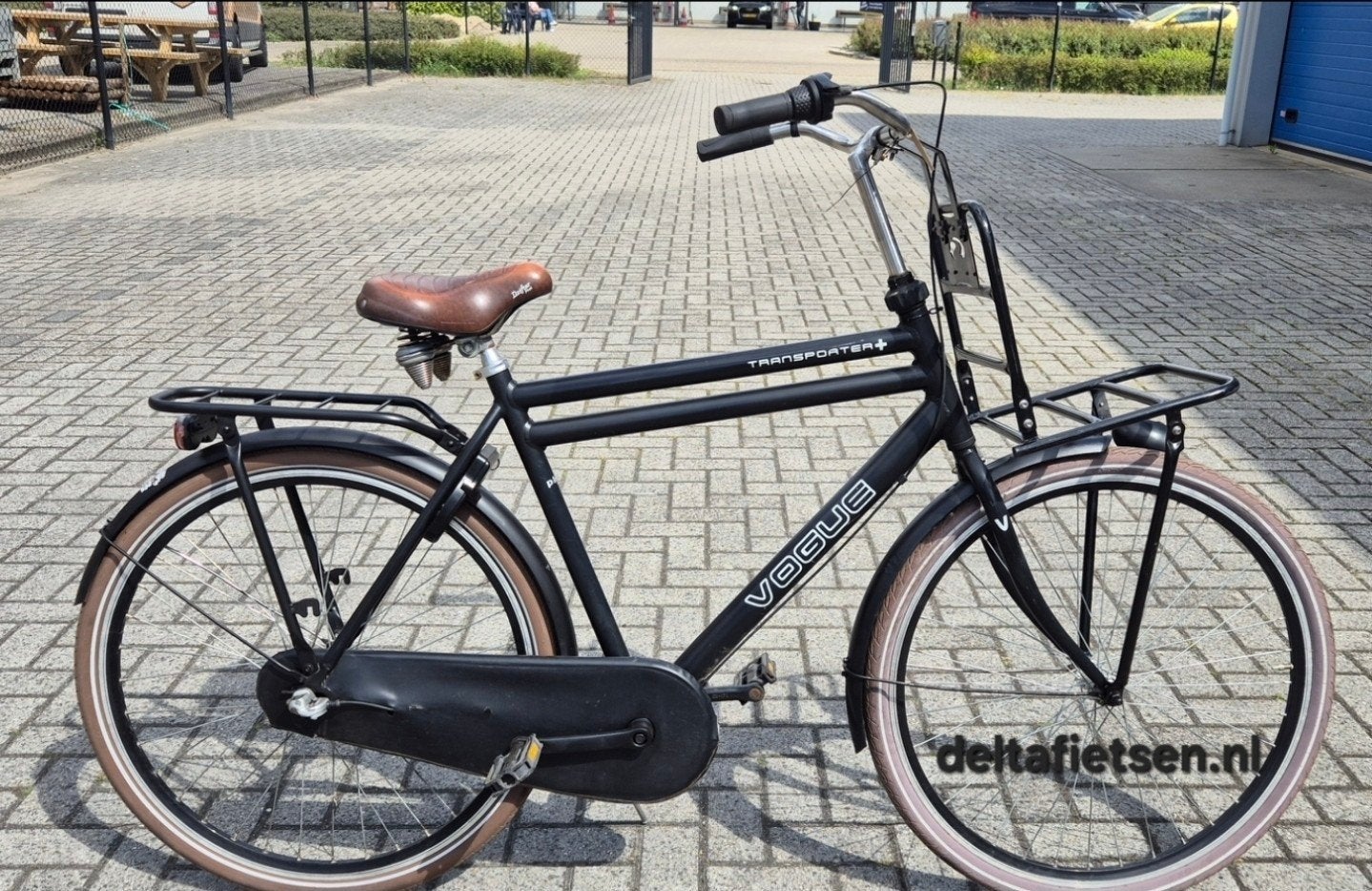 Transportfiets herenfiets, Fietsen en Brommers, Fietsen | Heren | Herenfietsen, Gebruikt, Overige merken, 57 tot 61 cm, Versnellingen