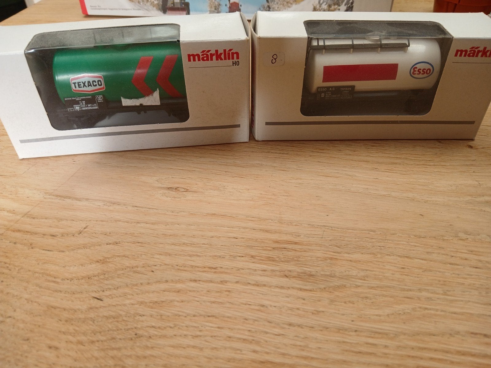 2x marklin Ho ketelwagons, Wisselstroom, Wagon, Ophalen of Verzenden, Zo goed als nieuw