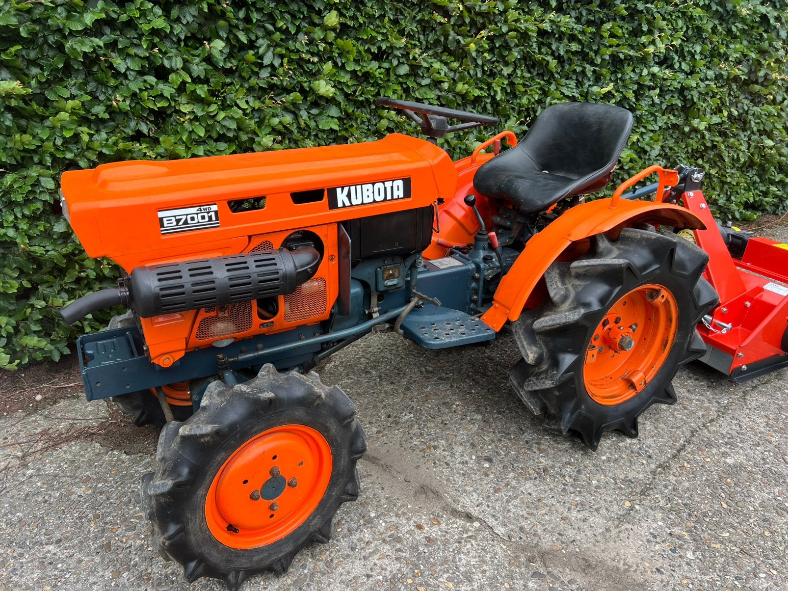 Kubota B7001 minitractor|4x4|17 PK| Klepelmaaier| Geen BTW, Ophalen, Overige typen