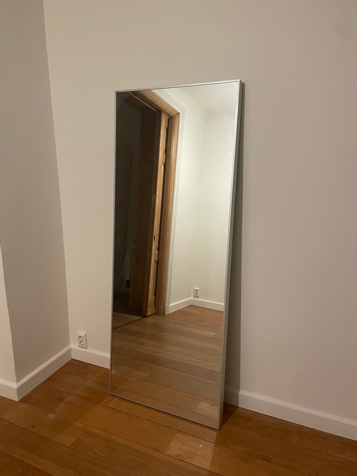 IKEA Hovet Spiegel - Grote Passpiegel, Huis en Inrichting, Ophalen, Zo goed als nieuw, 75 tot 100 cm, 150 tot 200 cm