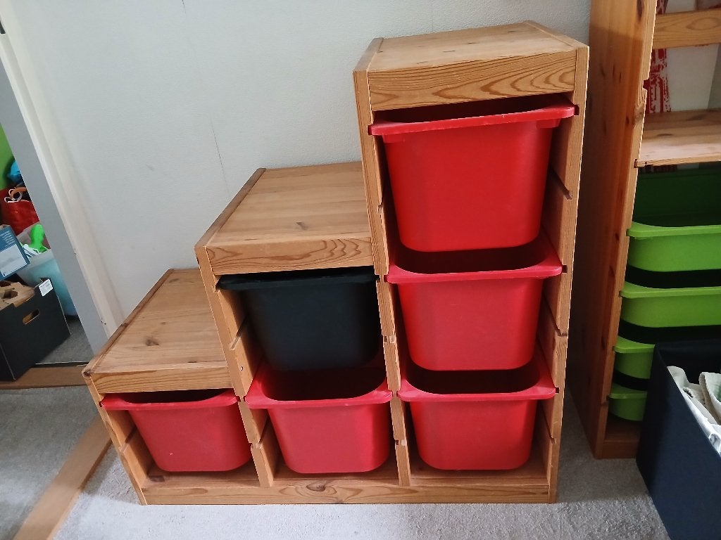 trofast kast ikea (nog één), Ophalen, Gebruikt