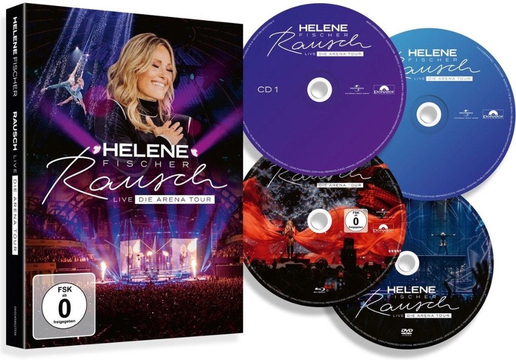 Helene Fischer - Rausch Live: Die Arena Tour (Fan Edition)NW, Muziek en Concerten, Alle leeftijden, Concert, Ophalen of Verzenden