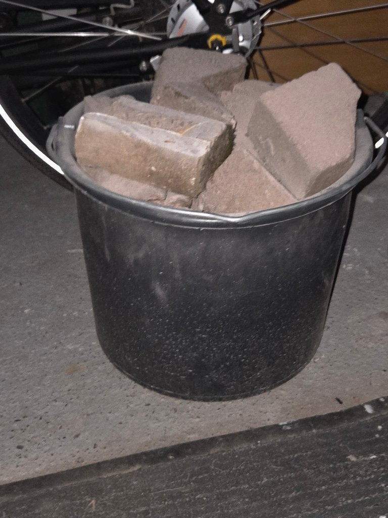 Stenen, Ophalen, Gebruikt, Beton, Klinkers
