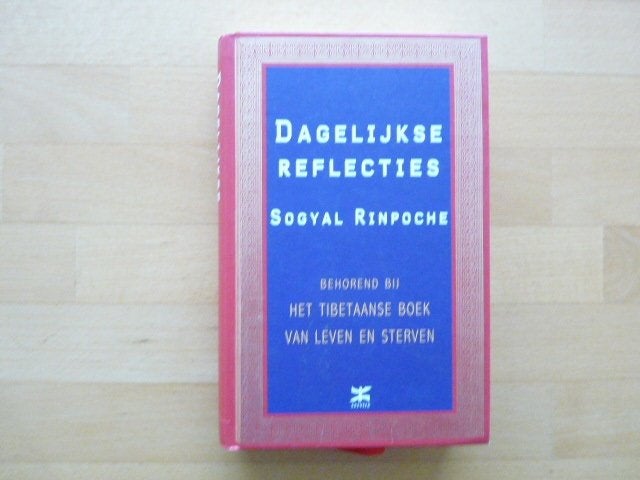 Dagelijkse reflecties Sogyal Rinpoche, Ophalen of Verzenden, Zo goed als nieuw, Ziel of Sterfelijkheid, Overige typen