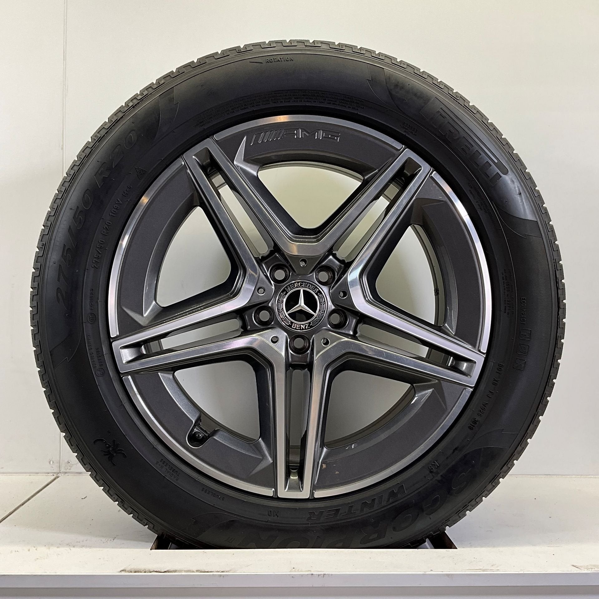 MERCEDES GLE KLASSE SET VELGEN + WINTERBANDEN 20 INCH, Gebruikt, -, 275 mm, -