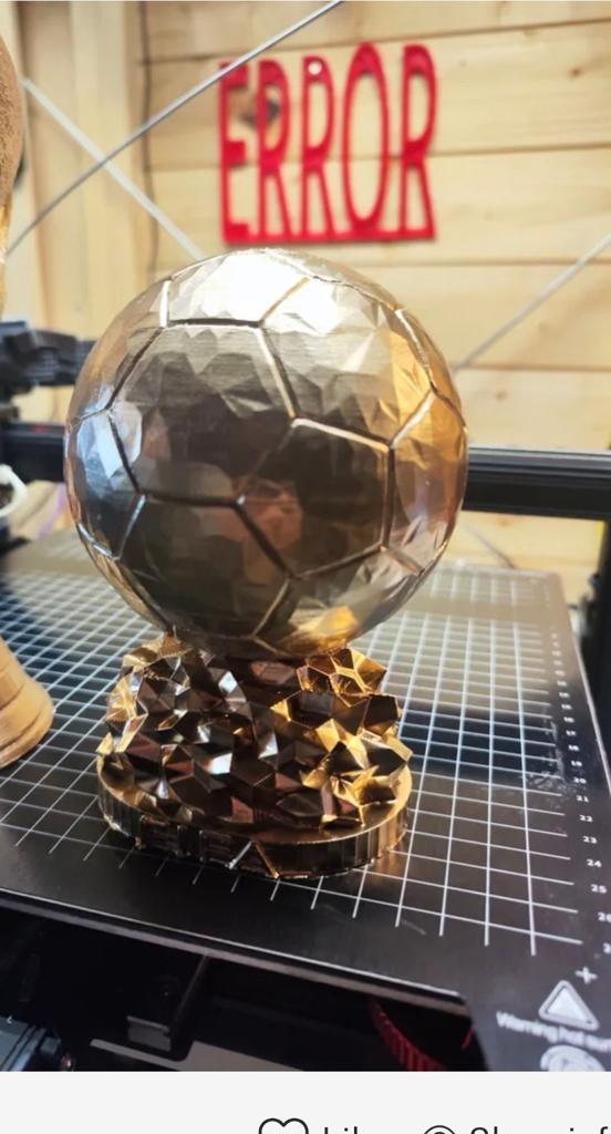 Ballon dor, Ophalen of Verzenden