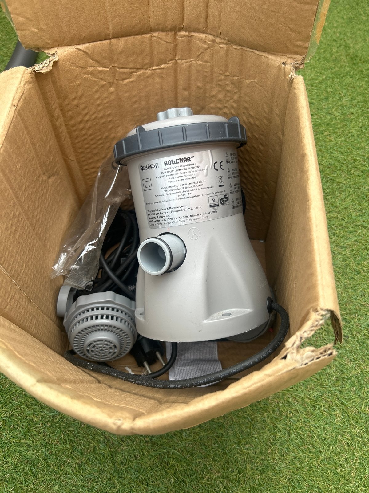 Bestway Flowclear filterpomp model 58381, Ophalen of Verzenden, Gebruikt, Filter
