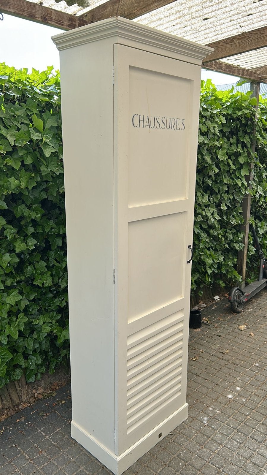 Riviera Maison Kast - 200cm hoog, 55cm breed, Huis en Inrichting, Kasten | Kledingkasten, Gebruikt, 200 cm of meer, 50 tot 100 cm